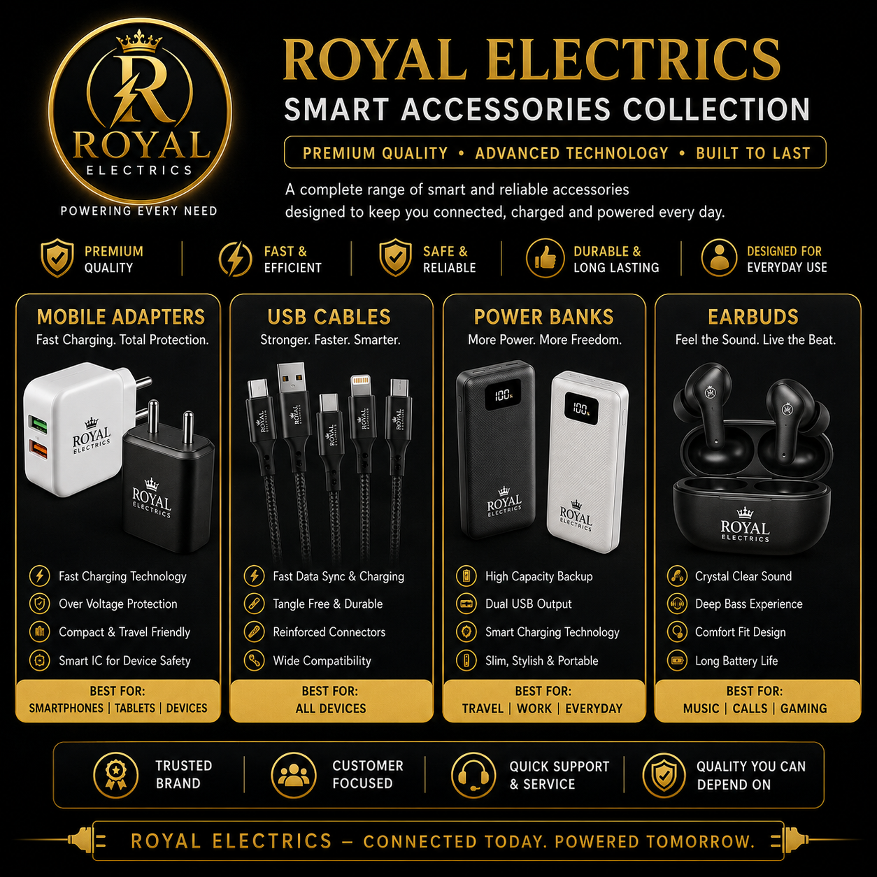 ROYAL ELECTRICS – Smart Accessories Collection