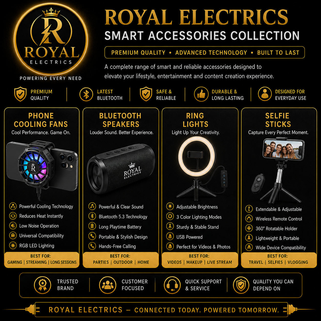 ROYAL ELECTRICS – Smart Lifestyle Accessories Collection