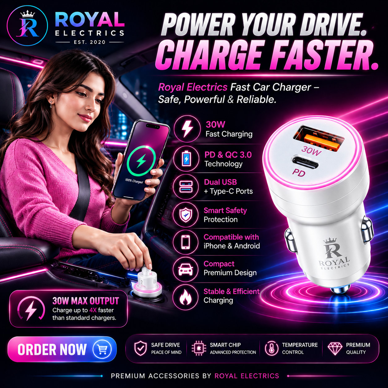 Power Your Drive with Royal Electrics